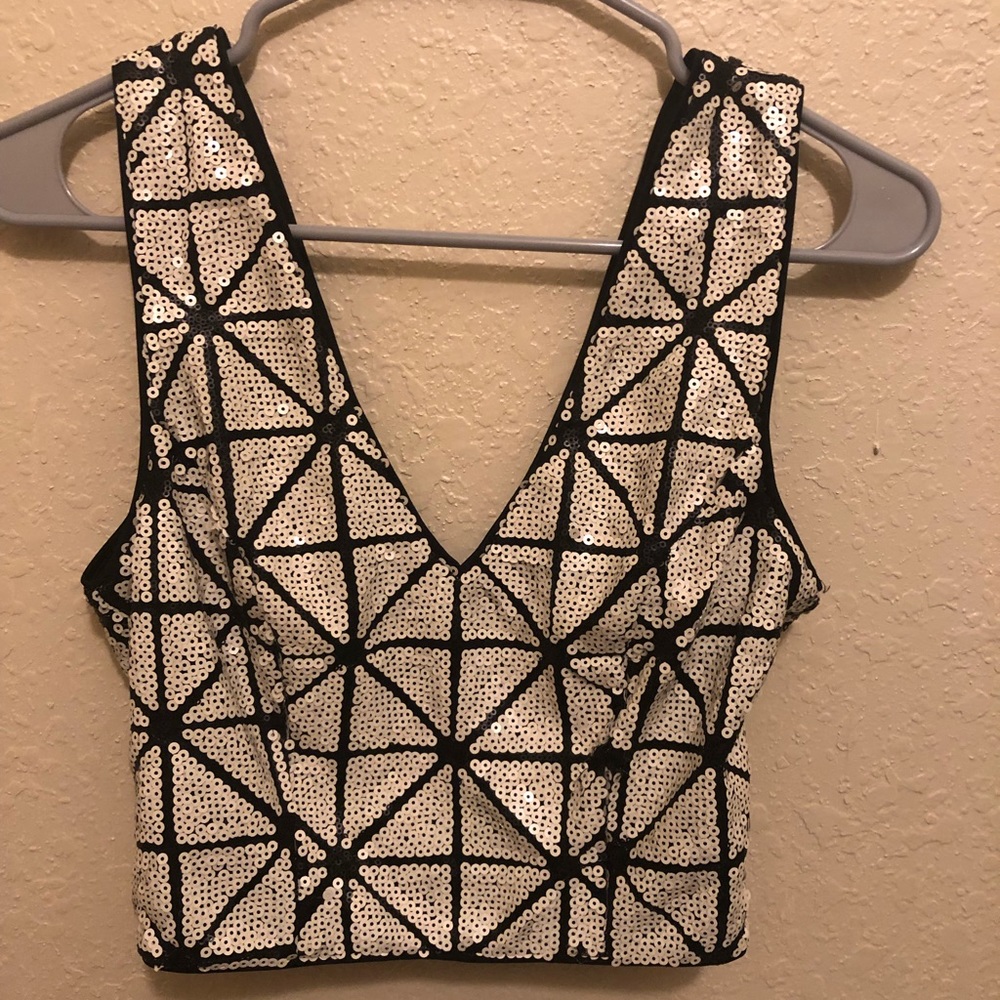 Bebe - Sequin Top. Perfect Condition.